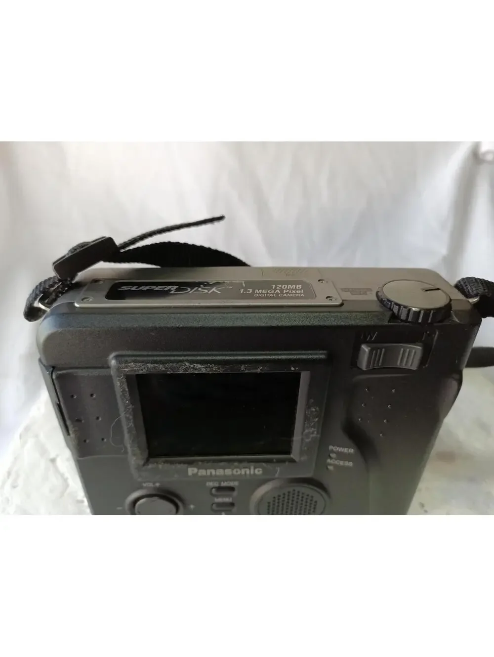 Panasonic PV-SD4090 PalmCam 1.3MP SuperDisk Camera 3x Zoom Tested 1999 Vintage